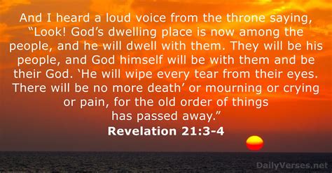 Revelation 213 4 Kjv Bible Verse Of The Day