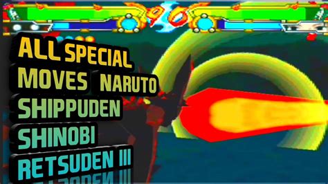 Naruto Shippuden Shinobi Retsuden 3 All Ultimate Jutsus Nds Games