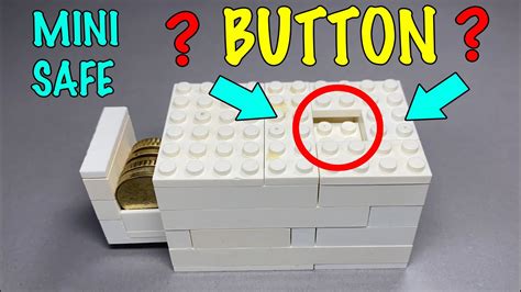 How To Make A Lego Safe With Button Youtube