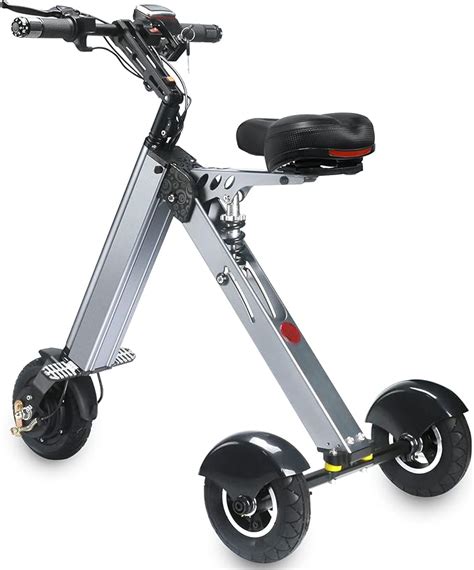 Topmate Foldable Electric Tricycle For Adult 3 Wheel Mobility Scooter With Reverse Function