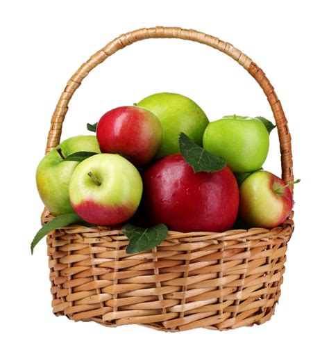 Basket Of Apple Png Png Play