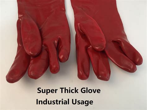 Super Heavy Duty Industrial Chemical Rubber Glove