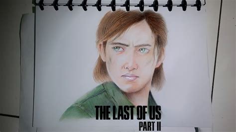 Drawing Ellie The Last Of Us Part 2 Youtube