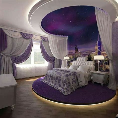 I Love This Purple And White Master Bedroom ☺ Purple Bedroom Design