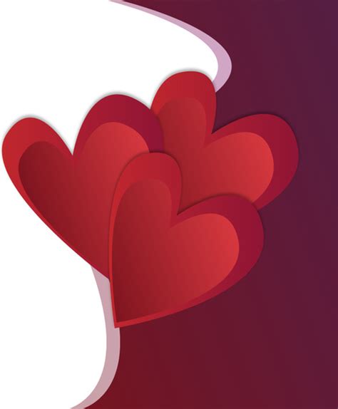 Love Hearts Background Vectors Graphic Art Designs In Editable Ai Eps