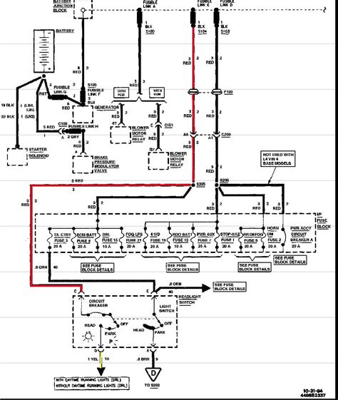 Rhea Top Chevy S10 Headlight Wiring Diagram