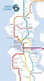 Seattle Light Rail Stations Map - Tourist Map Of English