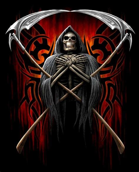 1918 Best Grim Reaper And Skull Art Images On Pinterest Dark Art Death