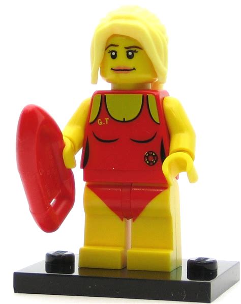 Lego Collectible Minifigures Series 2 Lifeguard