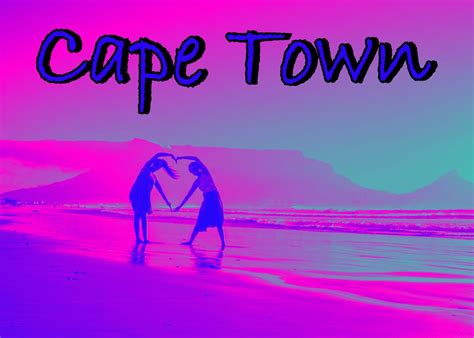 Cape Town Pop Art Poster By Ava Peattie Displate