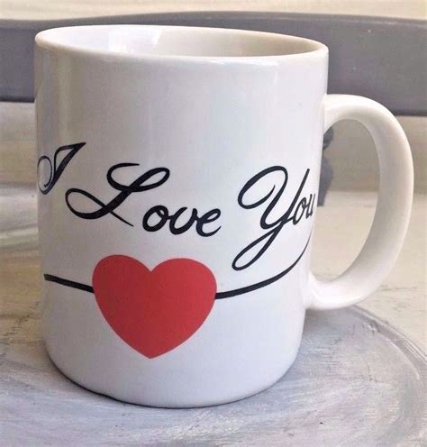 I Love You Coffee Mug Cup Mugs Coffee Mugs Mug Cup