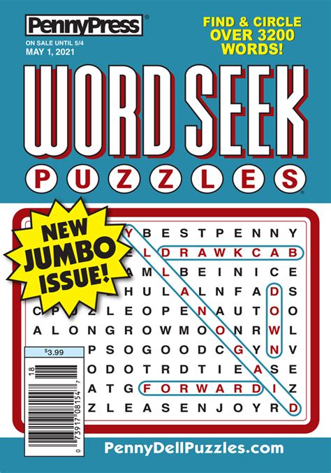 Word Seek Puzzles Penny Dell Puzzles