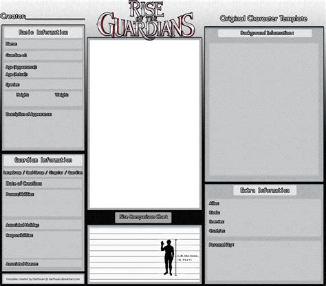 Original Rotg Character Template By Darthsuki On Deviantart