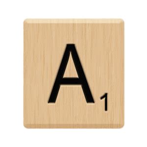 Scrabble Tile A | PNGlib - Free PNG Library