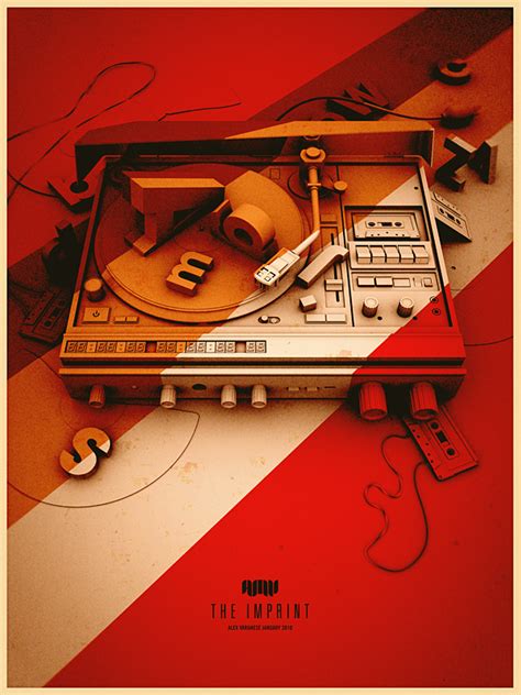 Retro Music Posters By Alex Varanese Graphic Projects Photoshop