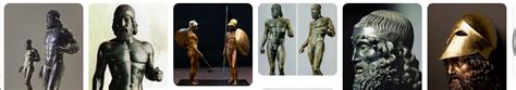 Ancient Classical Greek Bronze Riace Warrior Statue Youfine Sculpture