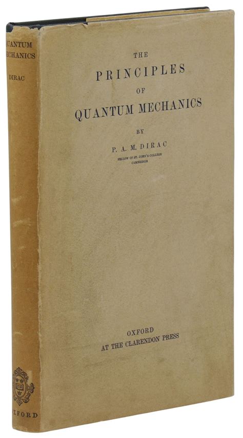 The Principles Of Quantum Mechanics Dirac Pam Paul Adrien Maurice