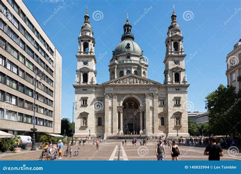 St Stephen S Basilica In Budapest Hungary Editorial Stock Image
