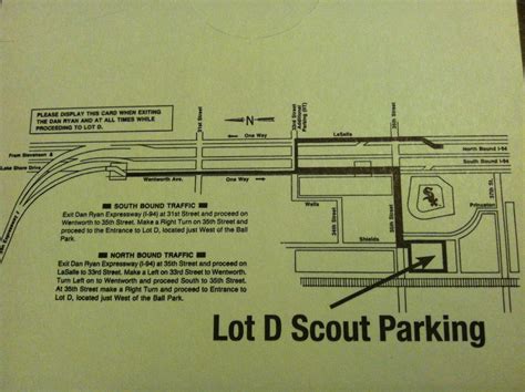 Chicago White Sox Parking Lot D Map Spothero Blog