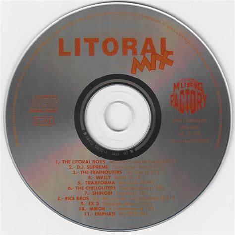 Litoral Mix 2 Cds 1997 Music Factory Ellodance