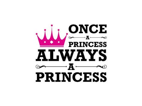 Baby Girl Wall Decal Once A Princess Always A By Keyreflection 2595