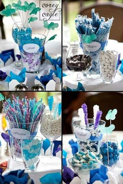 Candy themed sweet 16 decorations. Bridal Shower Centerpiece Ideas | Candy centerpiece, Candy ...