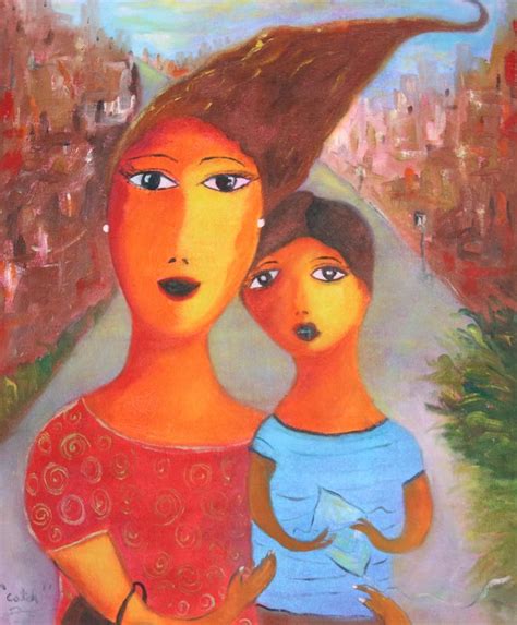 Mother And Child Mother And Child Art Painting