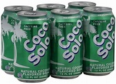 Coco Solo Natural Coconut Flavored Soda - 6 ea, Nutrition Information ...