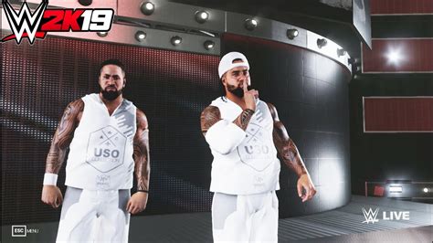 WWE 2K19 The Usos Wrestlemania 35 Attire Mod Showcase YouTube