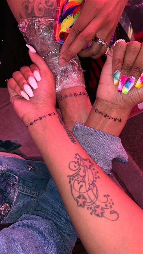 Pinterestjalissalyons Matching Friend Tattoos Tattoos Matching