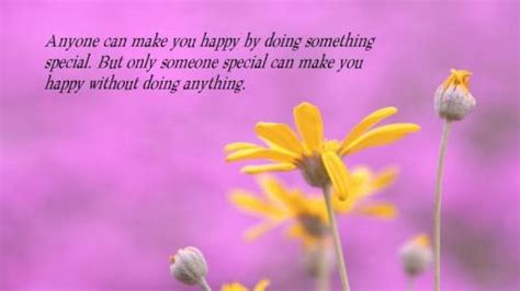 Anyone Can Make You Happy By Doing Something Special But