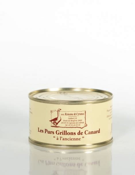 Magret de canard fourré au foie gras : LES PURS GRILLONS DE CANARD "à l'ancienne" - 130 g