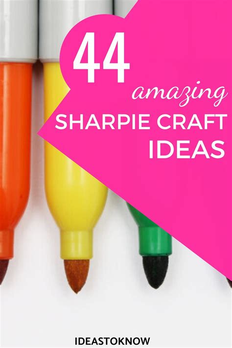 44 More Awesome Sharpie Craft Ideas Sharpie Crafts Diy Sharpie
