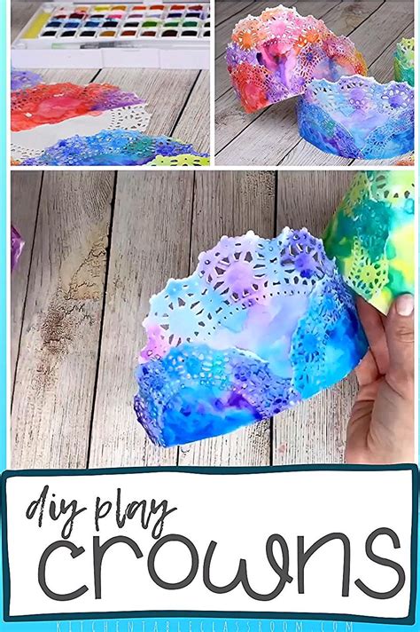 Once kids have decorated the strips, wrap them around their heads and use clear packing tape. Pin by Dixie Leannon on 1 in 2020 | Play crown, Princess ...