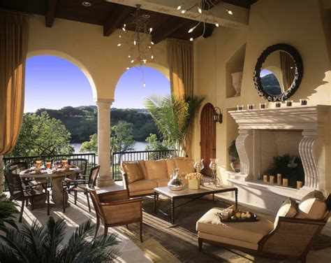 Caslano Outdoor Living Room Mediterranean Living Room