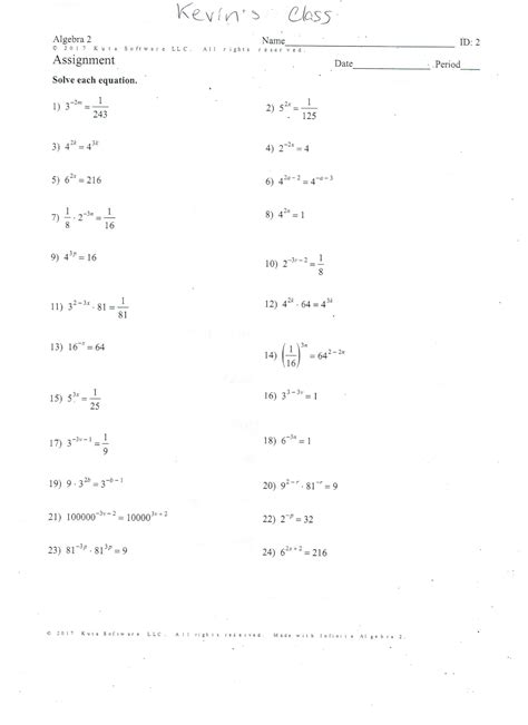Radical Equations With Extraneous Solutions Worksheet Math — db-excel.com