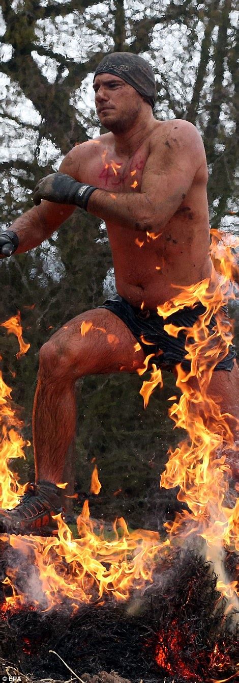 Tough Runners Plough Through Bogs And Blazing Fire In Annual Event