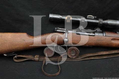 Swedish M41b Sniper M41b 1896 Mauser Scope 65×55 Bolt Action Rifle C