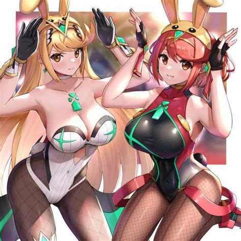 Nessa And Sonia Are Showing Off Their New Reverse Bunny Suits Long Pokemon Hentai Arena