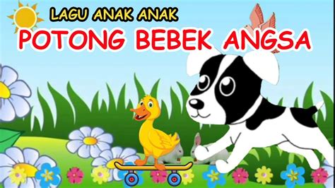 Lagu Anak Anak Potong Bebek Angsa Animasi Bebek Di Kejar Singa Youtube