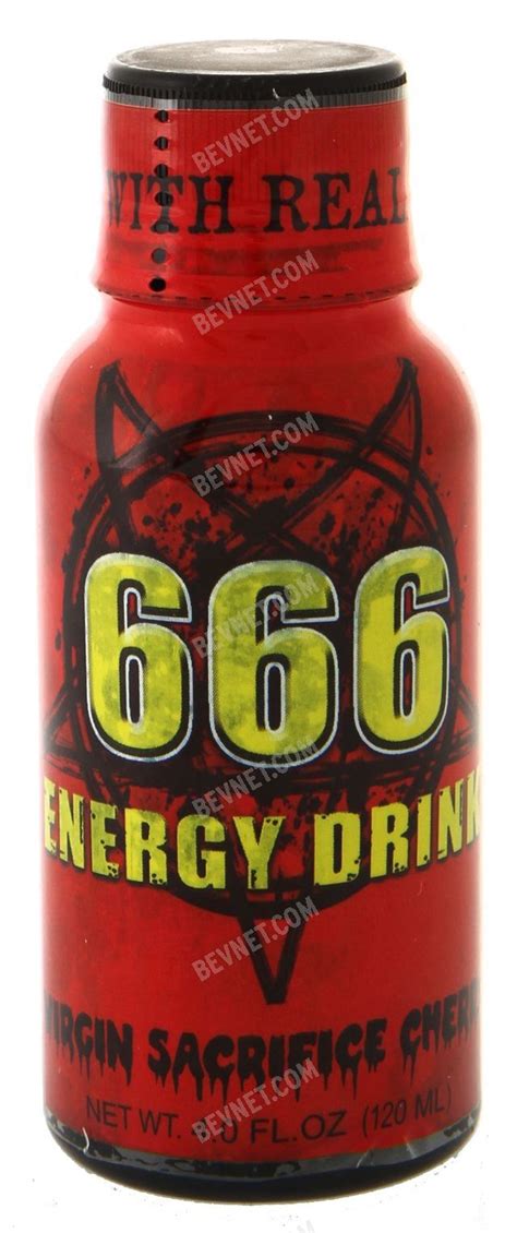 Monster Energy Drink 666 Warning