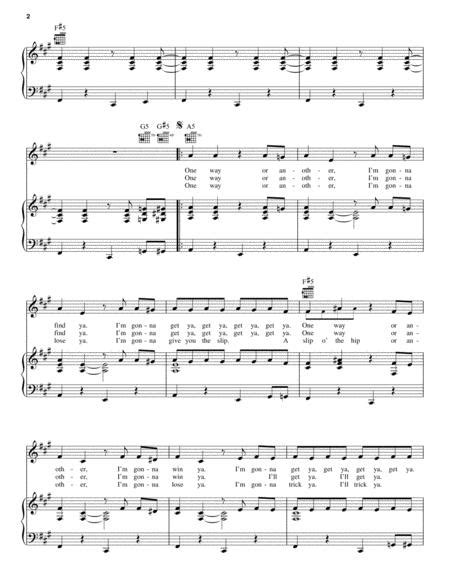 Specialist, halloween tricksters, halloween masters, halloween for kids, halloween horror one way or another. One Way Or Another By Blondie - Digital Sheet Music For Piano/Vocal/Guitar - Download & Print HX ...