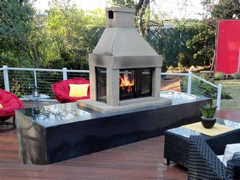 Use the hammer and nails to construct the concrete form. 66 Fire Pit and Outdoor Fireplace Ideas | DIY Network Blog ...