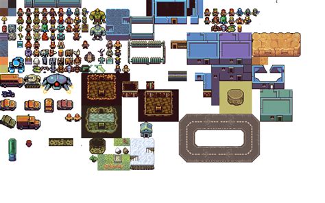 Rpg Maker Mv Tilesets Post Apoc Enterprisesamela