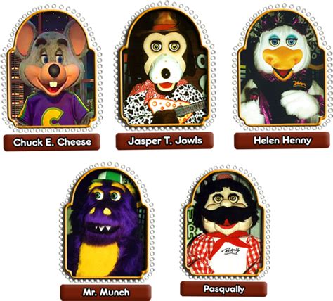 Download Chuckecheese Image Chuck E Cheese Characters Png Image With
