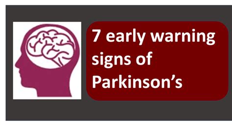 The 7 Early Warning Signs Of Parkinsons Disease You Should Be Aware Of
