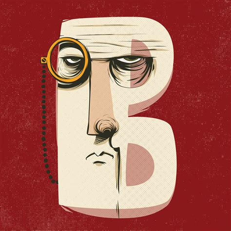Letters Turned Into Faces With Beautiful Typography Bored Panda