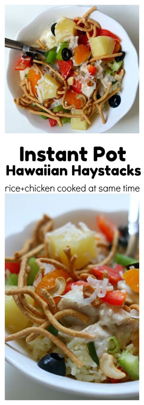 This instant pot hawaiian chicken recipe is like a flavor party in your mouth. Instant Pot Hawaiian Haystacks | Recipe | Hawaiian ...