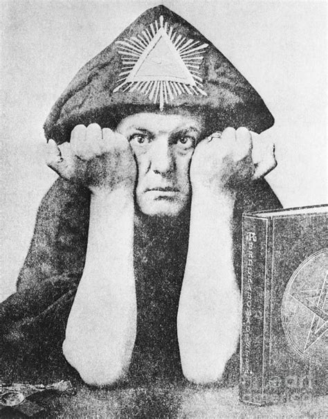 Occultist Aleister Crowley In Odd Hat Photograph By Bettmann Pixels