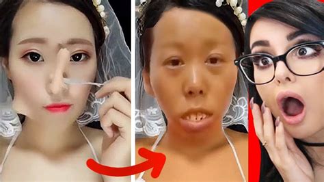 Crazy Viral Asian Makeup Transformations Tutorials Compilation Youtube